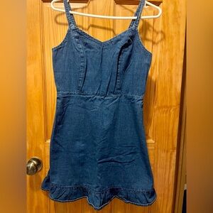 Old Navy Dark Blue Denim Dress